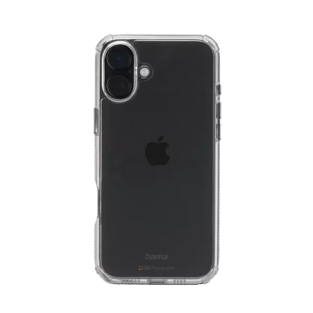 Hama Handyhülle "Extreme Protect" für Apple iPhone 16 Plus Durchsichtig