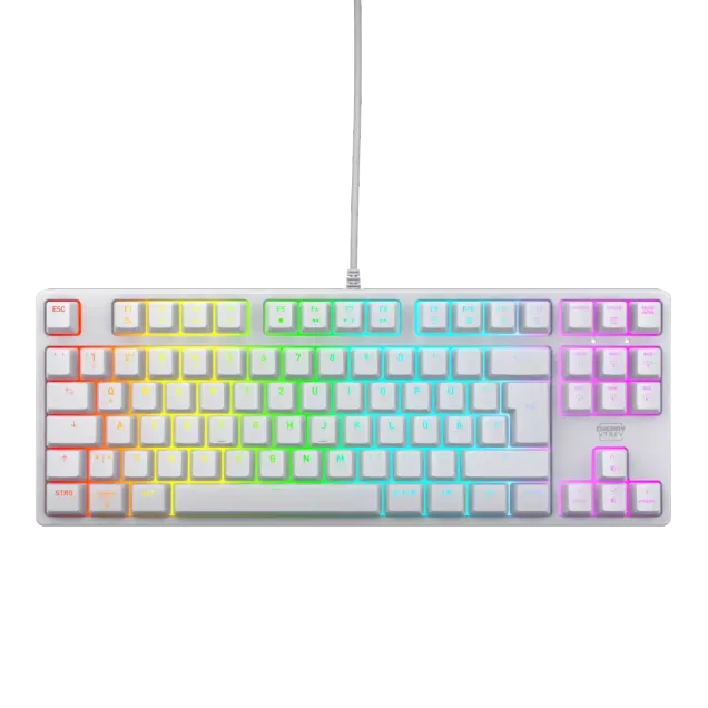 CHERRY XTRFY K4V2 TKL Gaming-Tastatur Weiß
