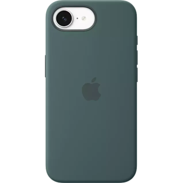 Apple Silikon Case iPhone 16e Seegrün