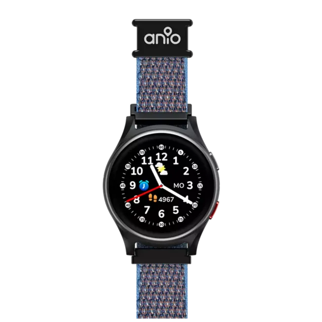 Anio 6 Armband Steel Blue