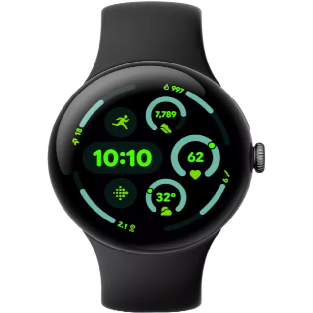 Google Pixel Watch 3 (45mm) WiFi Obsidian