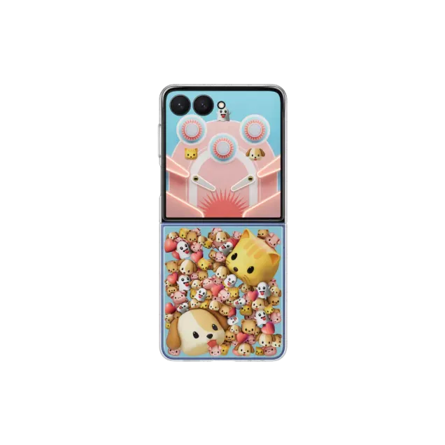 Samsung Galaxy Z Flip 7 Flipsuit Case Transparent