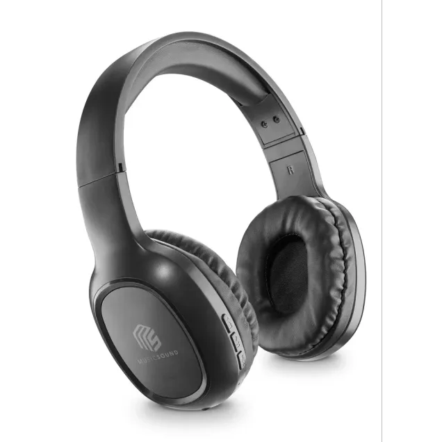 Cellularline S.p.A. Music & Sound Bluetooth Headphone BASIC Schwarz