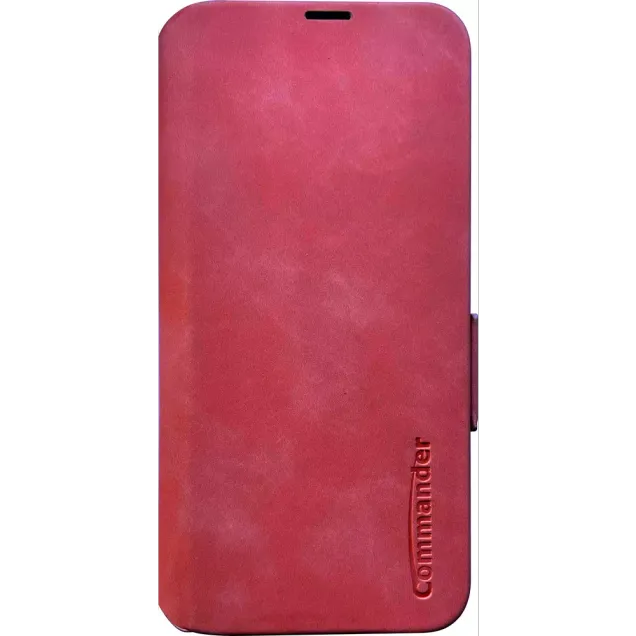 Peter Jäckel BOOK CASE ELITE Dark Apple iPhone 15 Pro Rot