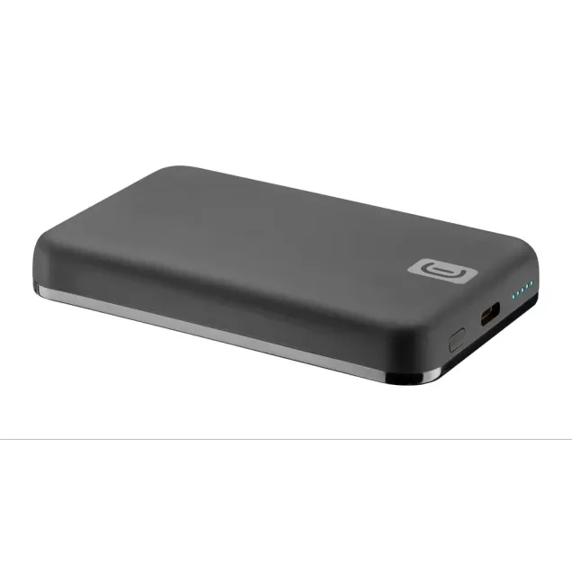 Cellularline S.p.A. MagSafe Wireless Power Bank MAG 5000 Schwarz