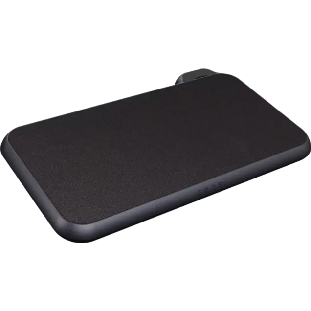 Zens Liberty 16 Coil Dual Wireless Charger Fabric Schwarz