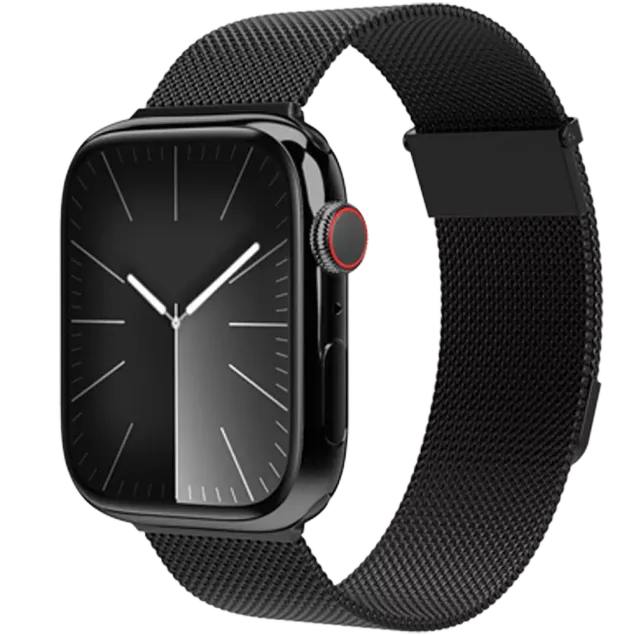 Vonmählen Milanese Loop 2 44 mm | 45 mm | 46 mm | 49 mm one size Black