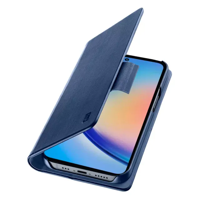 Cellularline S.p.A. Book Case Samsung A35 5G Blau