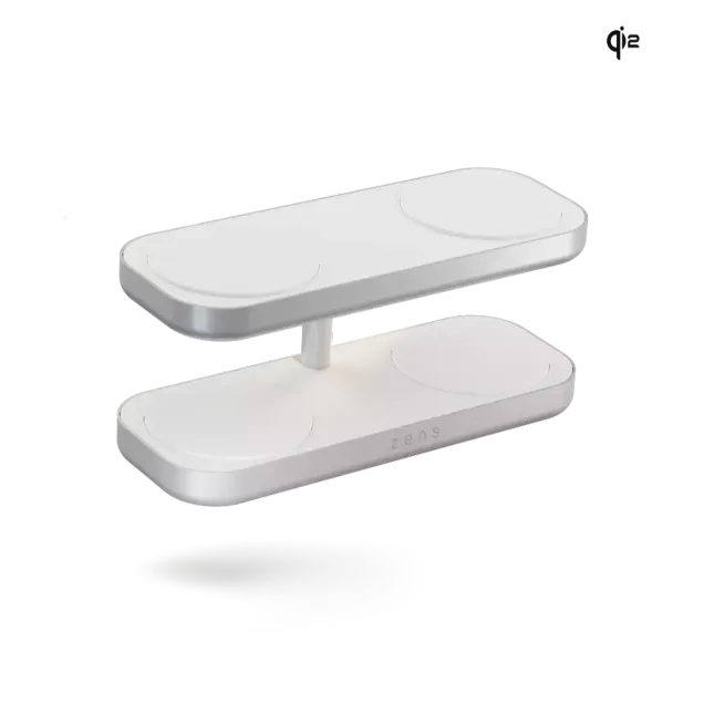 Zens Quattro Wireless Charger Pro 4 White