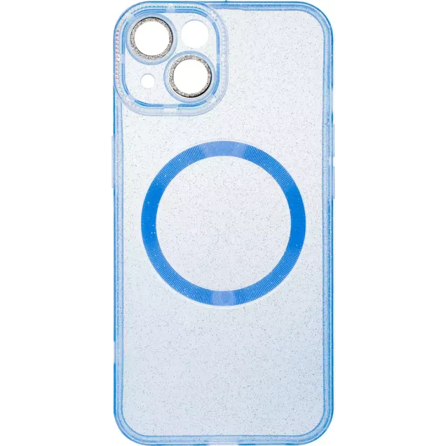 Peter Jäckel Magsafe Back Cover Glamour Apple iPhone 14/ 13 Blau