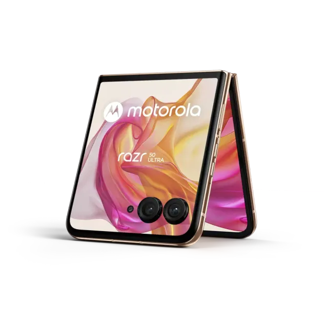 Motorola razr50 ultra Peach Fuzz
