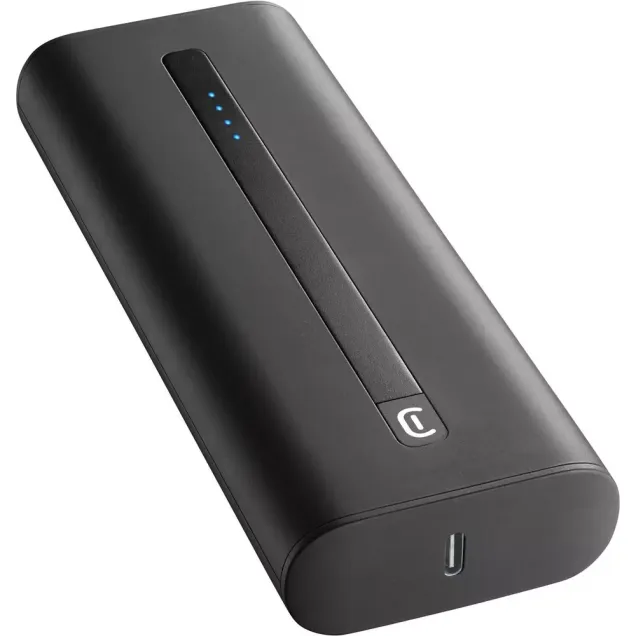 Cellularline Power Bank THUNDER 20000 Schwarz