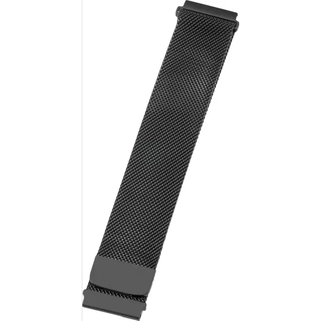 Peter Jäckel Armband 22mm Milanaise Schwarz