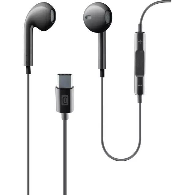 Cellularline Earphones Orbit Typ-C Schwarz