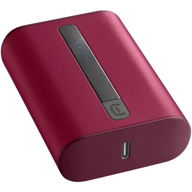 Cellularline Power Bank THUNDER 10000 Rot