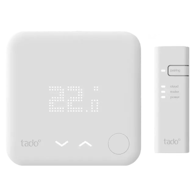 tado° Smartes Thermostat (Verkabelt) - Starter Kit V3+ Weiß