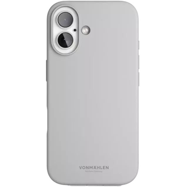 Vonmählen Soft Silicone Case iPhone 16 Plus Light gray