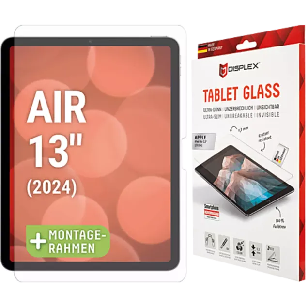 Displex Tablet Glass Apple 13" iPad Air Transparent