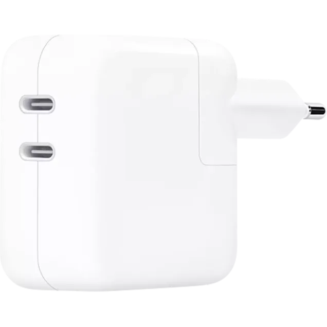 Apple 35W Dual USB-C Power Adapter Weiß