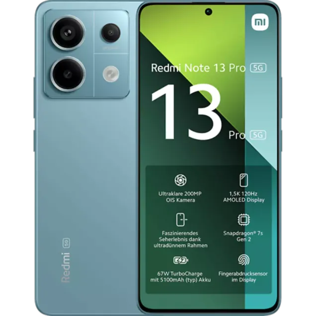 XIAOMI Redmi Note 13 Pro 5G Ocean Teal