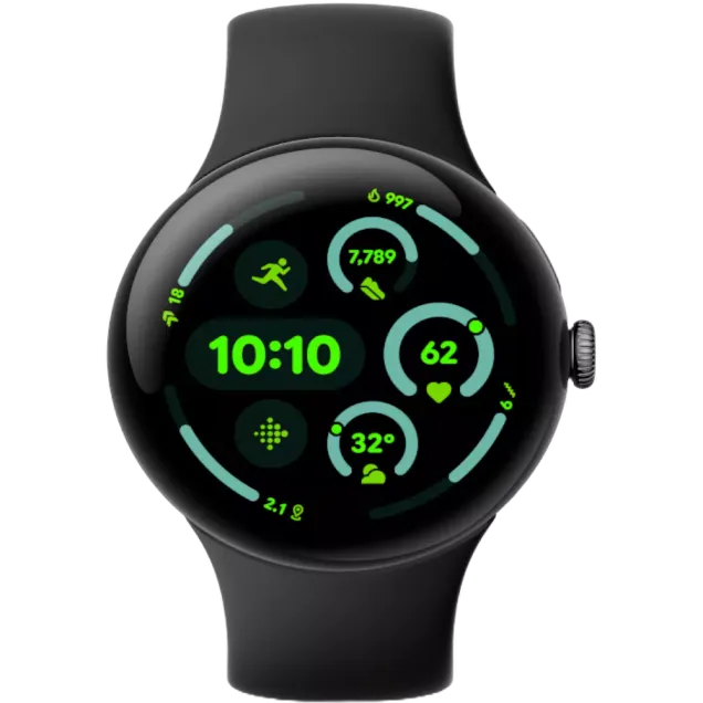 Google Pixel Watch 3 (45mm) LTE Obsidian