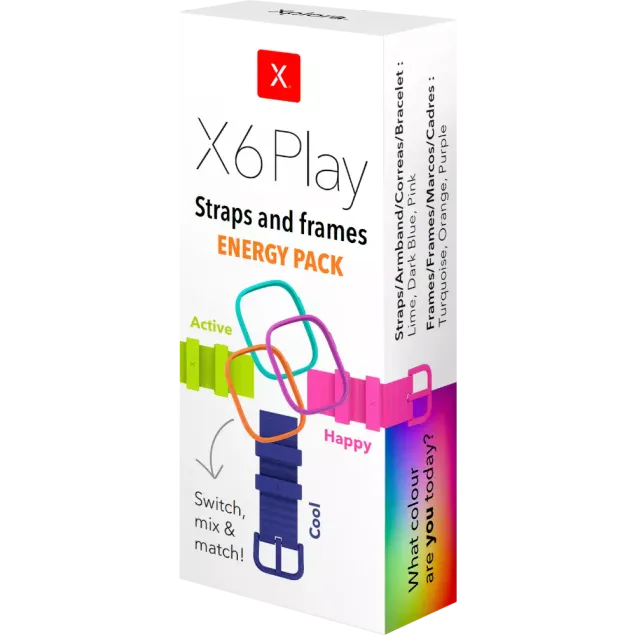 Xplora X6 Straps and Frames (Energy Pack) Erweiterungspaket Bunt