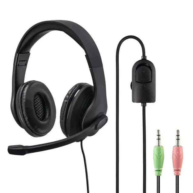 Hama PC-Office-Headset HS-P200 Stereo Schwarz