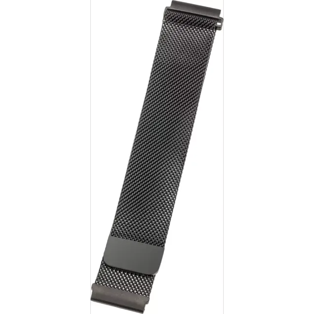 Peter Jäckel Armband 20mm Milanaise Schwarz