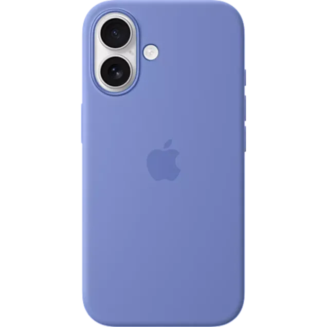 Apple Silikon Case iPhone 16 Veilchen