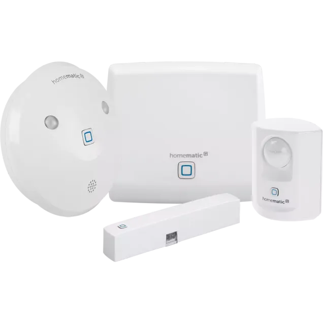 Homematic IP Smart Home Starter Set Alarm Weiß