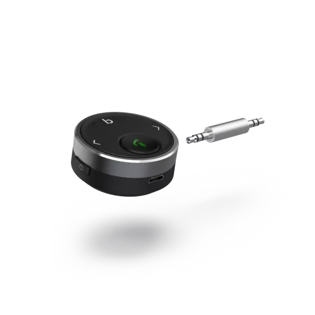 Hama Bluetooth®-Receiver für Kfz, mit 3,5-mm-Stecker Schwarz