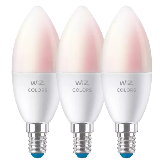 WiZ WLAN LED-Lampe E14 3er Set