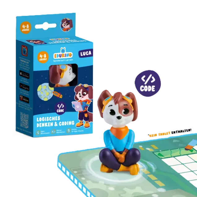 Edurino Figur Luka - Logisches Denken & Coding Bunt
