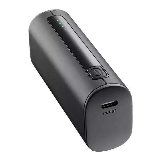 Cellularline S.p.A. Power Bank THUNDER 5000 Schwarz