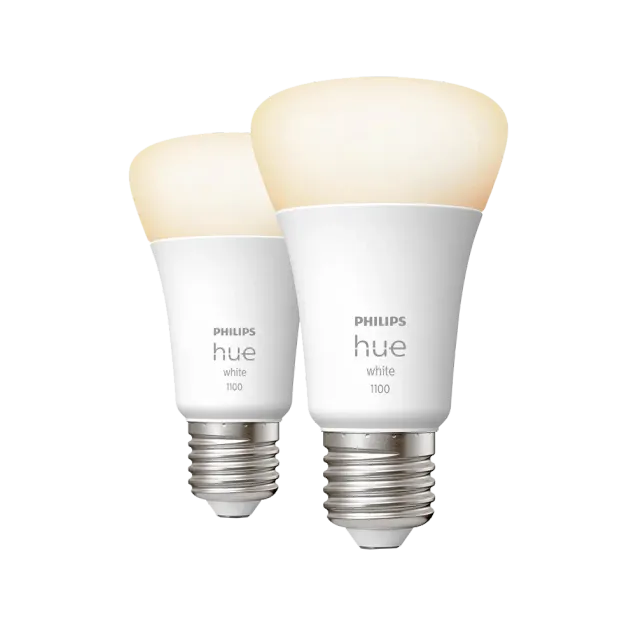 Philips Hue White E27 Doppelpack Weiß