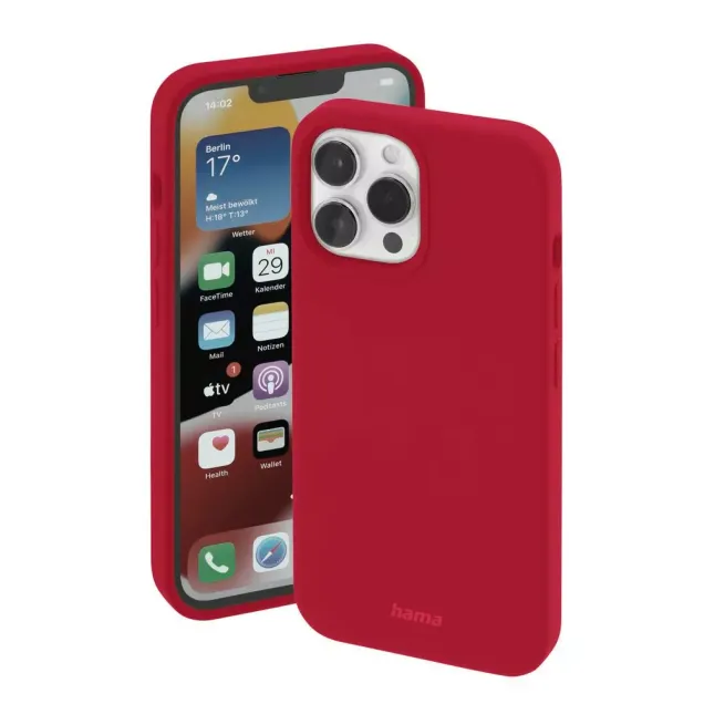 Hama Cover MagCase Finest Feel PRO Apple iPhone 14 Pro Rot
