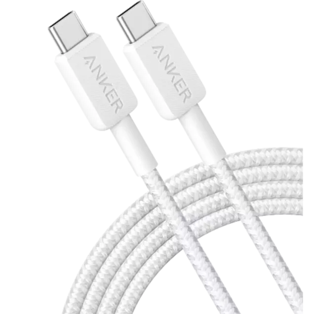 Anker USB-C auf USB-C Kabel 90cm Weiß