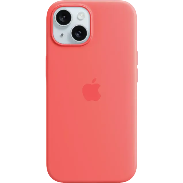 Apple iPhone 15 Silikon Case Guave