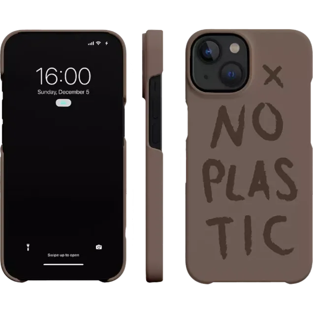 agood Backcase No Plastic iPhone 14 Earth Brown