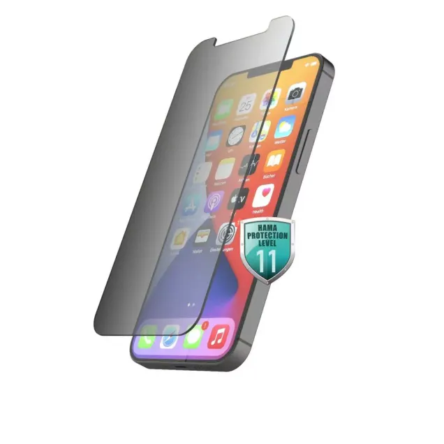 Hama Echtglas-Displayschutz Privacy Apple iPhone 13 mini Transparent