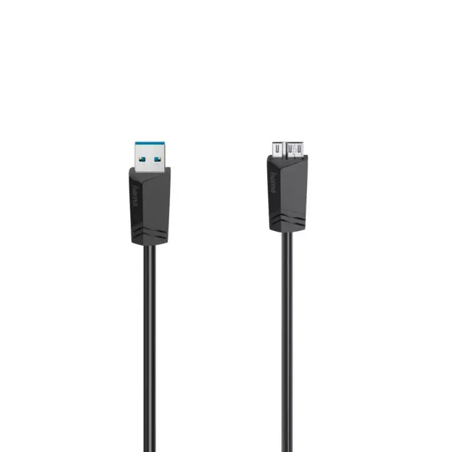 Hama Micro-USB-Kabel USB 3.0 5 Gbit/s 0,75 m Schwarz