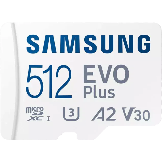 Samsung microSD Card EVO Plus 512 GB Blau