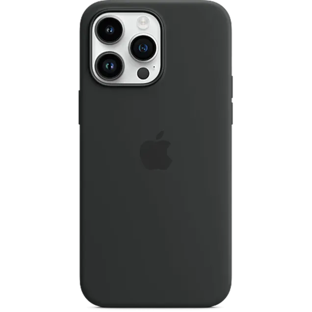 Apple Silikon Case iPhone 14 Pro Max Mitternacht