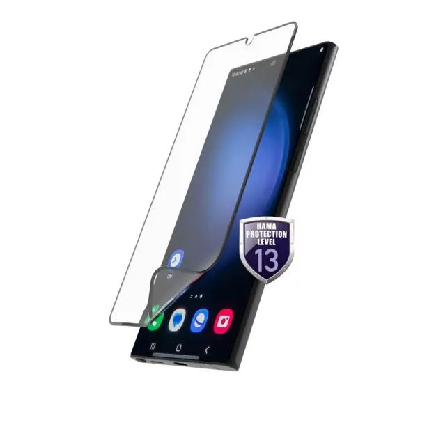 Hama Flexibler Displayschutz Hiflex Eco Full-Cover Sam. Galaxy S24 Ultra Transparent