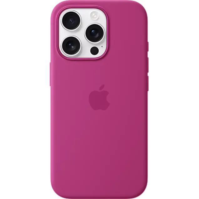 Apple Silikon Case iPhone 16 Pro Fuchsia