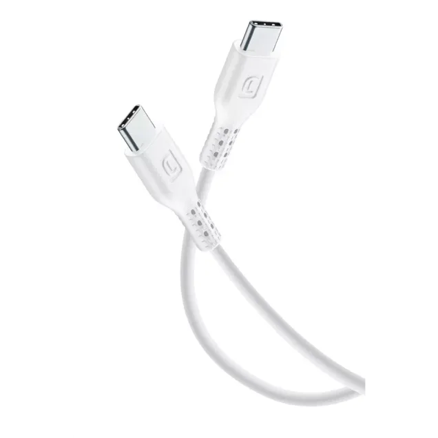 Cellularline S.p.A. Power Data Cable 3 m USB Typ-C/ Typ-C Weiß