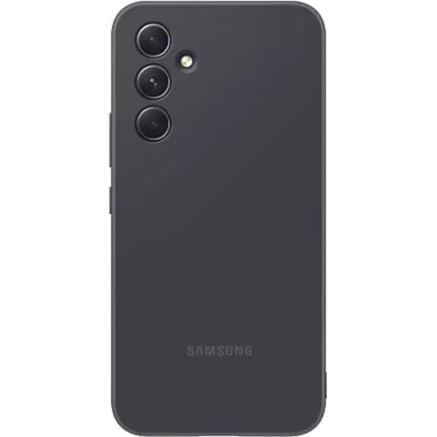 Samsung Silikon Cover Galaxy A54 5G Schwarz
