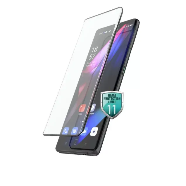 Hama 3D-Full-Screen-Schutzglas Oppo Find X3 Pro 5G/Find X5 Pro Schwarz Transparent