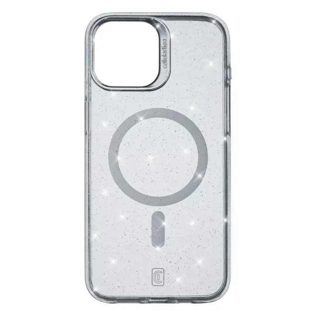 Cellularline S.p.A. Sparkle MagSafe Case MAG Apple iPhone 15 Transparent
