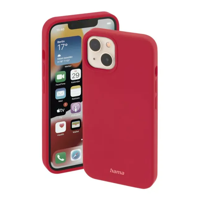 Hama Cover MagCase Finest Feel PRO Apple iPhone 14 Rot